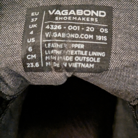 Genuine leather sneakers from Vagabond size Eu 37 Us 6 - Picture 8 of 8